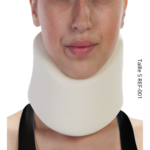 ANNAFIX Collier Cervical Mousse Blanc Taille Small REF-001