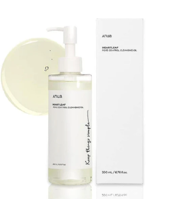 ANUAHEARLEAFPoreControlCleansingOil.png ANUA - Heartleaf Pore Control Cleansing Oil - 200ml – Image 1