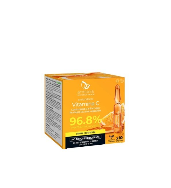 ARMONIA-Ampoule-Vitamine-C-102ml-1.jpg ARMONIA Ampoule Vitamine C 10*2ml – Image 1