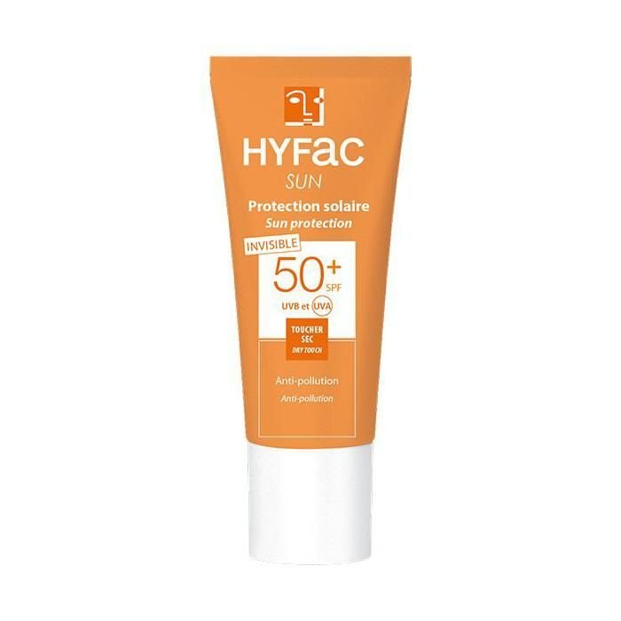 AUC3760137430145_img1.jpg Hyfac Sun Créme Solaire Invisible Spf50+ – 40 ml – Image 1