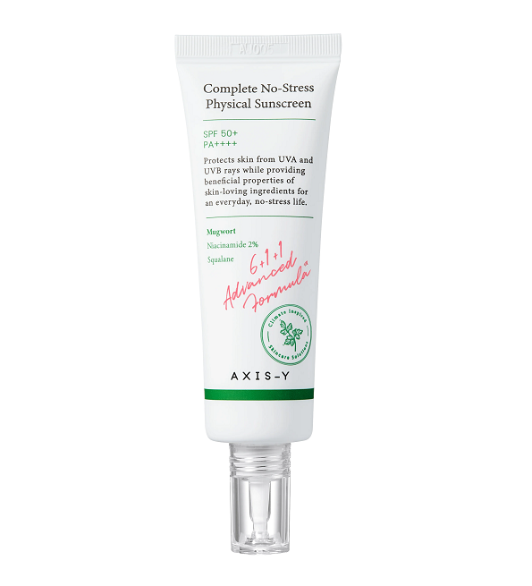 AXIS-Y-COMPLETENO-STRESSPHYSICALSUNSCREENV.350ML.png AXIS-Y COMPLETE NO-STRESS PHYSICAL SUNSCREEN V.3 50ML – Image 1