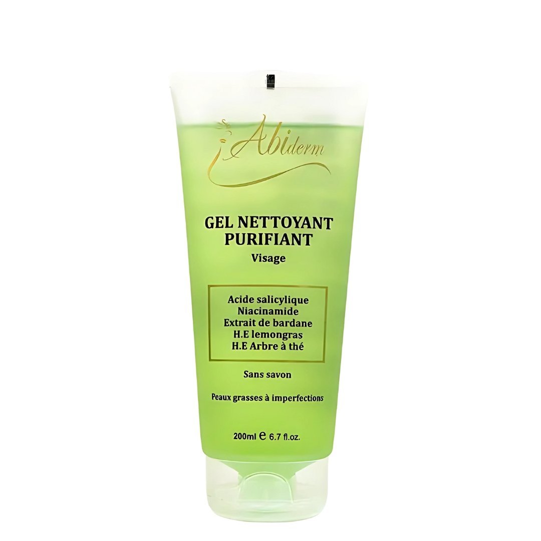 Abiderm-Gel-nettoyant-purifiant-200ml.jpg Abiderm Gel Nettoyant Purifiant 200ml – Image 1