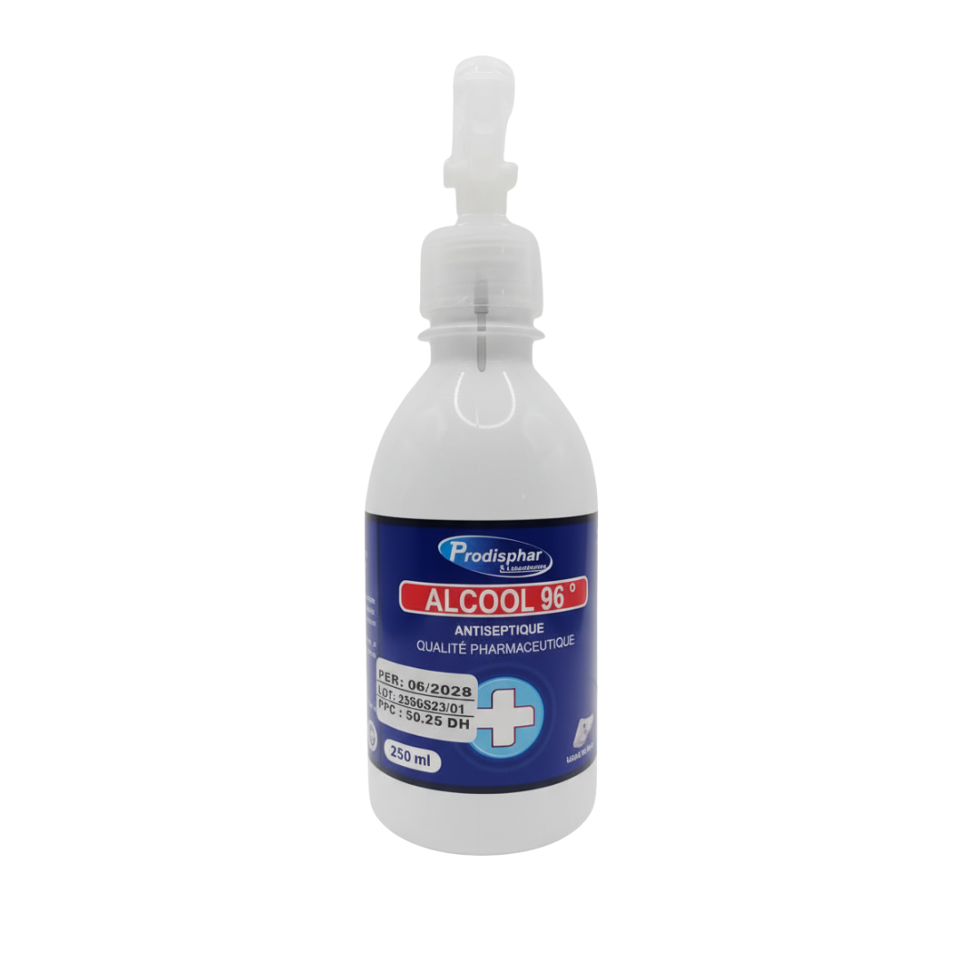 Alcool-96-Spray-250ml-Prodisphar-1-2-1.png Alcool 96% spray 250ml prodisphar – Image 1