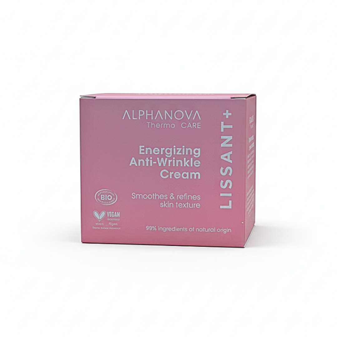 Alphanova-Lissant-Creme-Anti-rides-Energisante-50ml.png Alphanova Lissant+ Creme Anti-Rides Energisante 50ml – Image 1