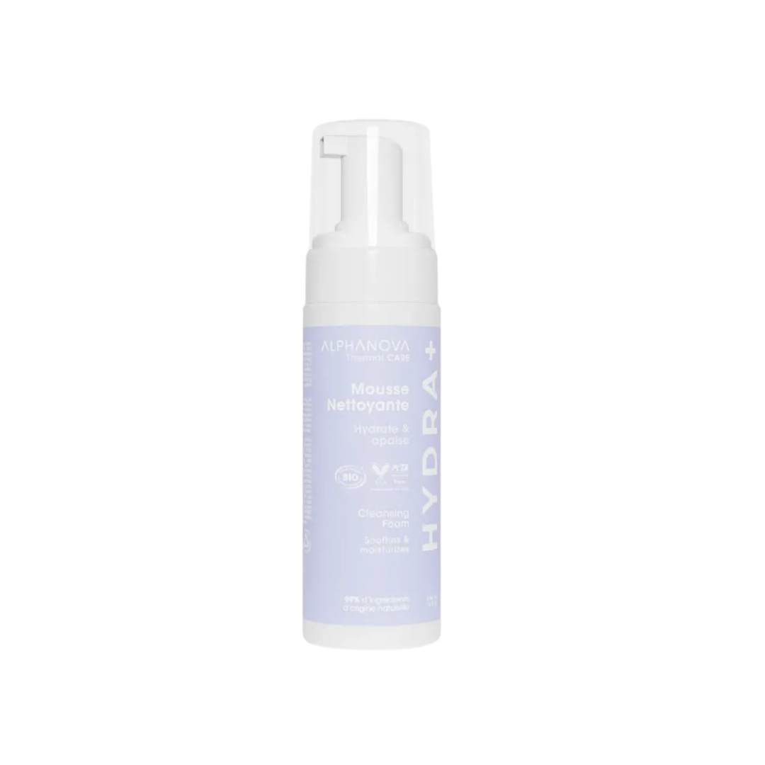 Alphanova-hydra-mousse-nettoyante-150ml-1-1.png Alphanova Hydra+ Mousse Nettoyante 150ml – Image 1
