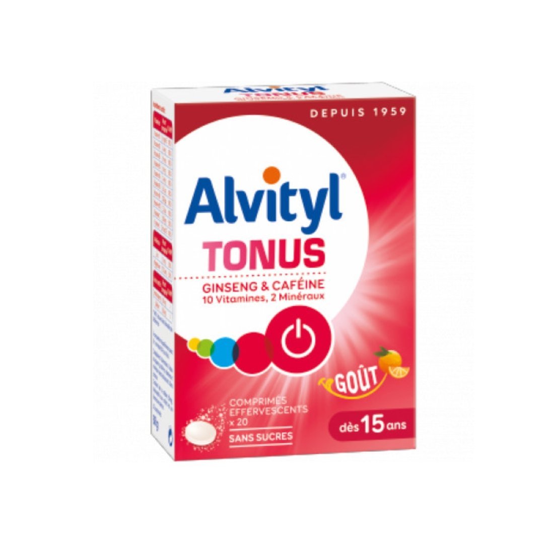 Alvityl-Effervescents-tonus.jpg Alvityl TONUS 20 Comprimes – Image 1