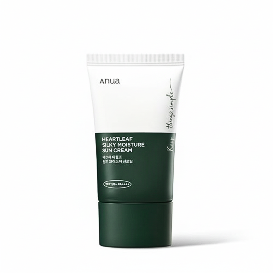 Anua-HeartleaF-Siky-Moisture-Sun-Cream-50ml.png Anua HeartleaF Siky Moisture Sun Cream 50ml – Image 1