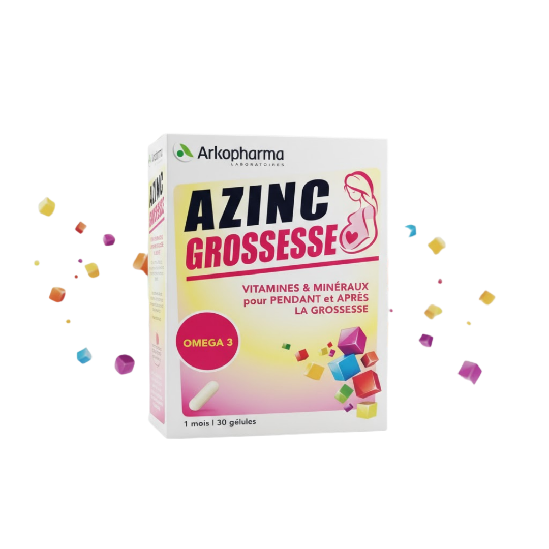 Arkopharma-Azinc-Grossesse-30-Comprimes.png Arkopharma - Azinc Grossesse - 30 Comprimés – Image 1
