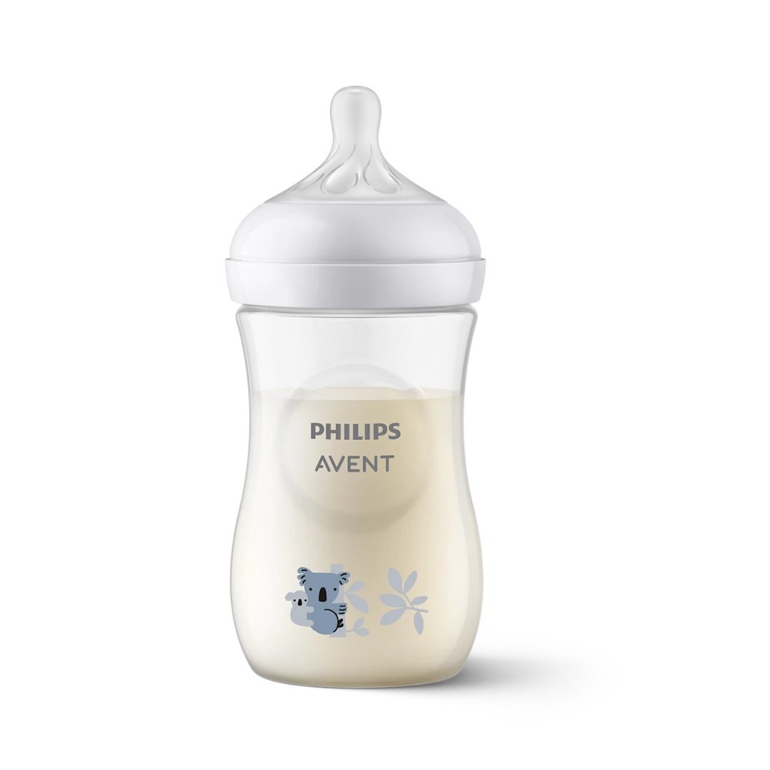 Avent-bib-Natural-3.0-Teat-1m-260ml-scy90367-Deco-koala.jpg AVENT BIBERON NATURAL 3.0 TEAT 1M+ 260ML DECO KOALA SCY903/67 – Image 1