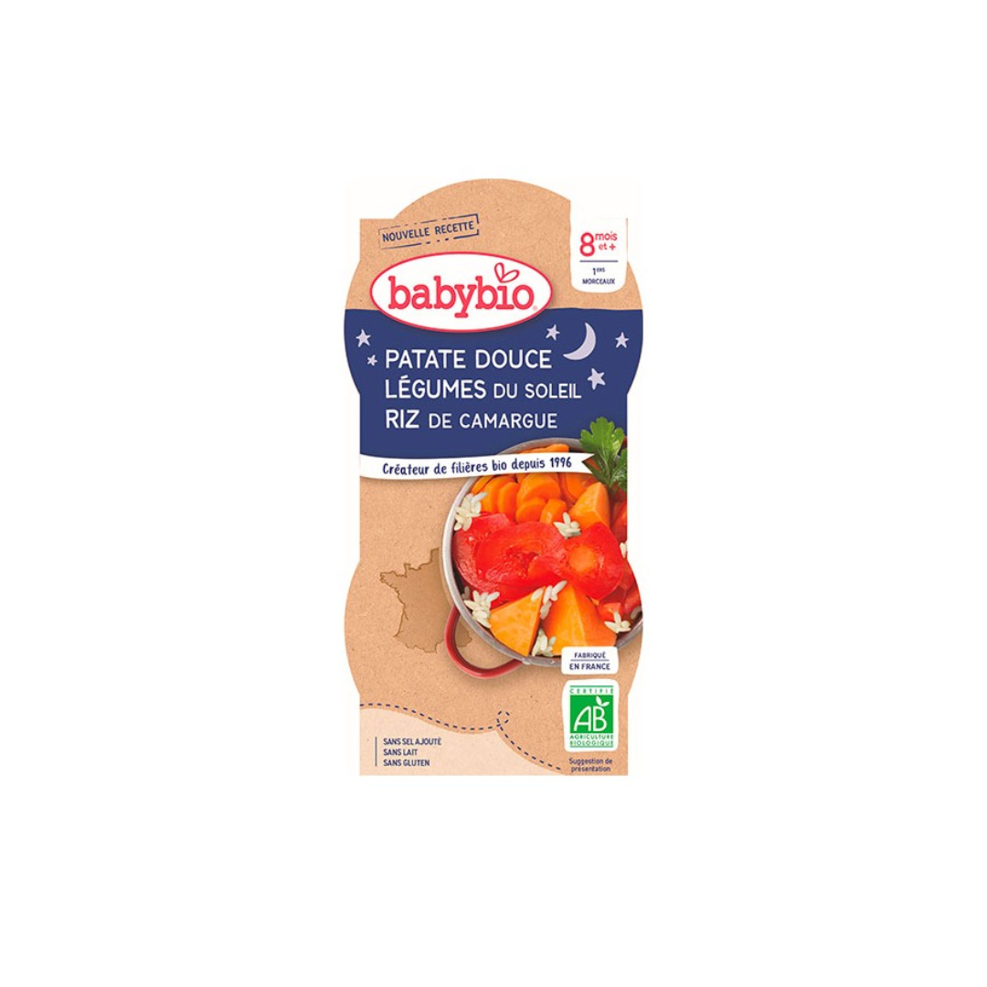 BABYBIO-BOL-BONNE-NUIT-PATATE-DOUCE-LEGUMES-2200G-2.png BABYBIO BOL BONNE NUIT PATATE DOUCE LEGUMES 2 x 200G – Image 1