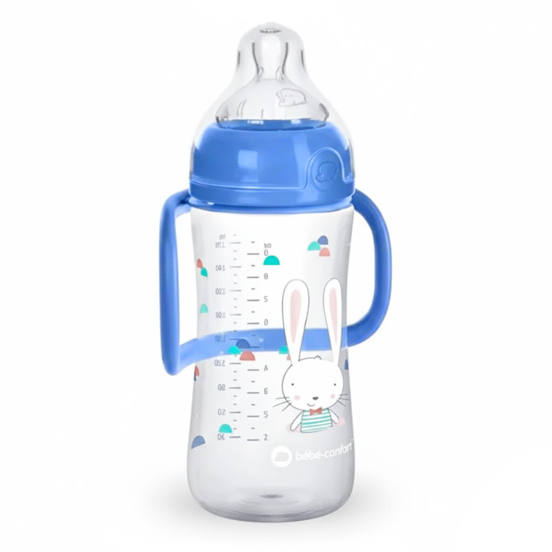 BB-Conf-Bib-Emotion-PP-avec-poignet-12m-270ml-Funny-friends-1.png Bebe Confort Biberon Emotion PP Avec Poignet +12m 270ml Funny Friends – Image 1