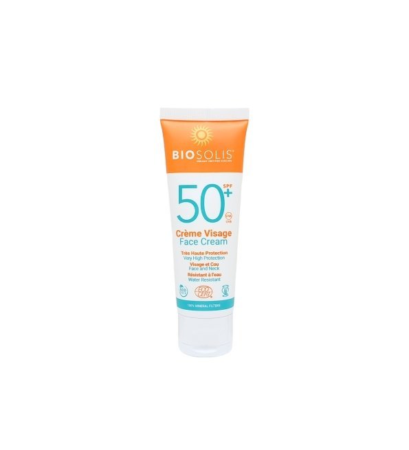 BIOSOLIS-CREME-VISAGE-SPF-50-50ML-1.jpg BIOSOLIS CREME VISAGE SPF 50 50ML – Image 1
