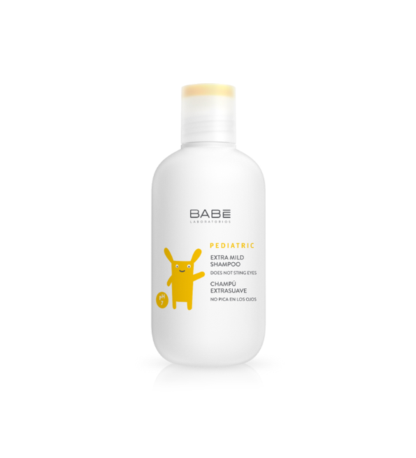 Babe-Extra-mild-shampoo-pediatric-200ml-1.png Babe Extra Mild Shampoo Pediatric 200ml – Image 1