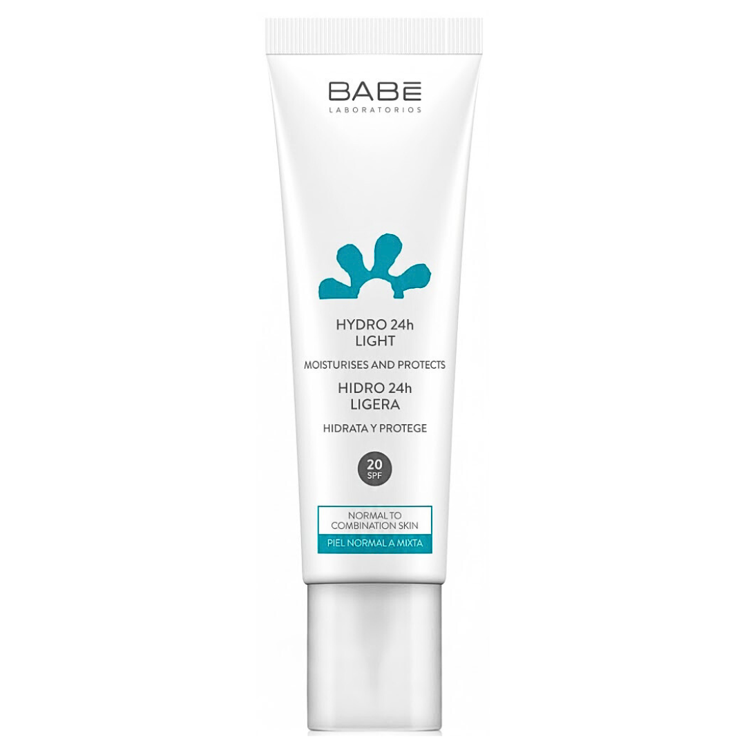 Babe-Hydro-24H-Light-spf20-50ml-1.png Babe Hydro 24H Light Spf20+ 50ml – Image 1
