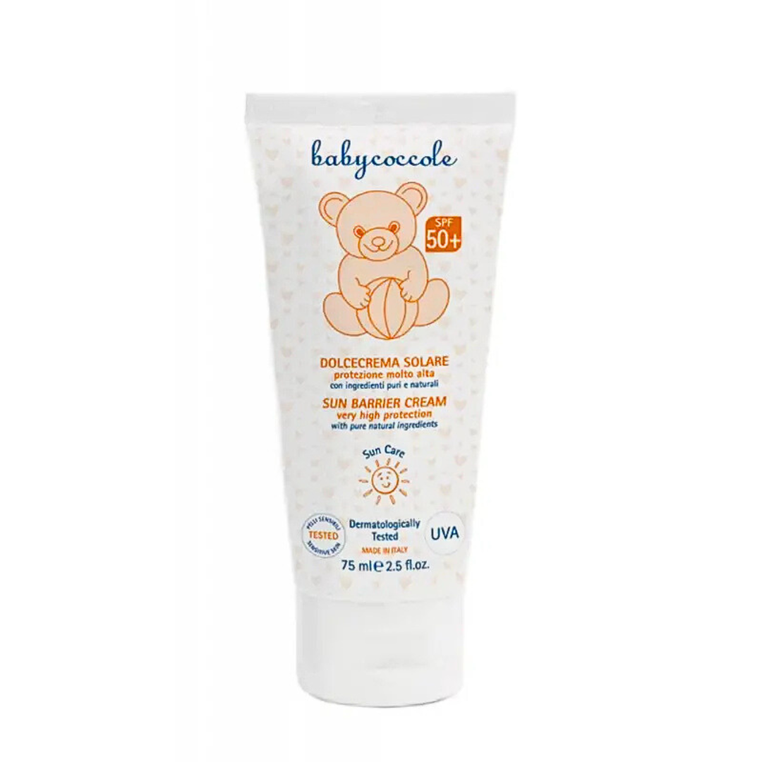 Baby-Coccole-Creme-Solaire-Enfant-spf50-75ml-1.png Baby Coccole Creme Solaire Enfant Spf50+ 75ml – Image 1