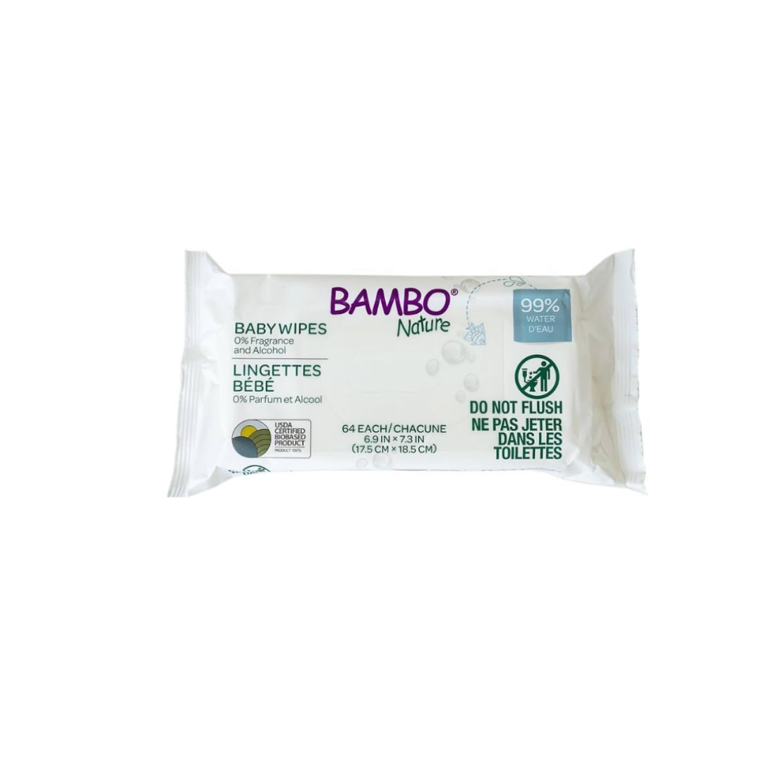 Bambo-Lingettes-Bambo-Nature-64-pieces-1.png Bambo Nature Lingettes Nature 64 Pieces – Image 1
