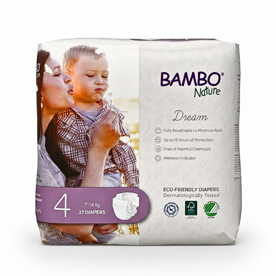 Bambo-Nature-Dream-T4-7-14kg-27Unites-1.png Bambo Nature Dream Taille 4 7-14kg 27 Unites – Image 1