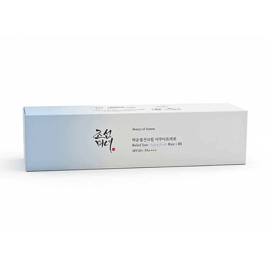 Beauty-Of-Joseon-Relief-Sun-Aqua-Fresh-RiceB5-spf50.png Beauty Of Joseon Relief Sun Aqua Fresh Rice+B5 Spf50+ – Image 1