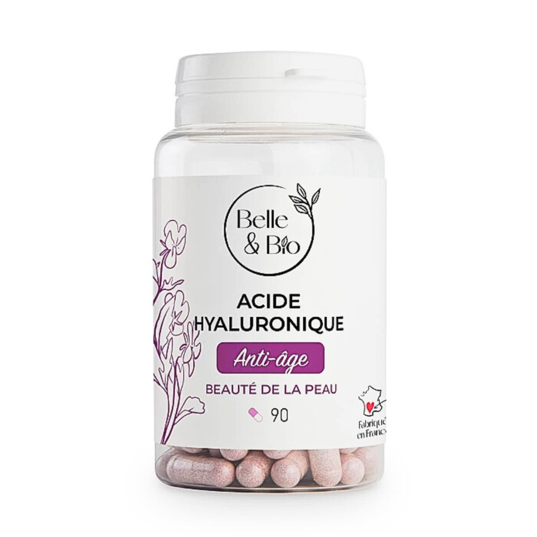 Belle-Bio-Acide-Hyaluronique-90-Gelules-1.png Belle & Bio Acide Hyaluronique 90 Gelules – Image 1