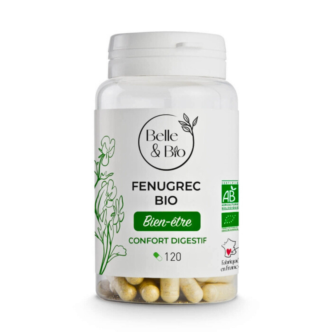 Belle-Bio-Fenugrec-120-Gelules-1.png Belle & Bio Fenugrec 120 Gelules – Image 1
