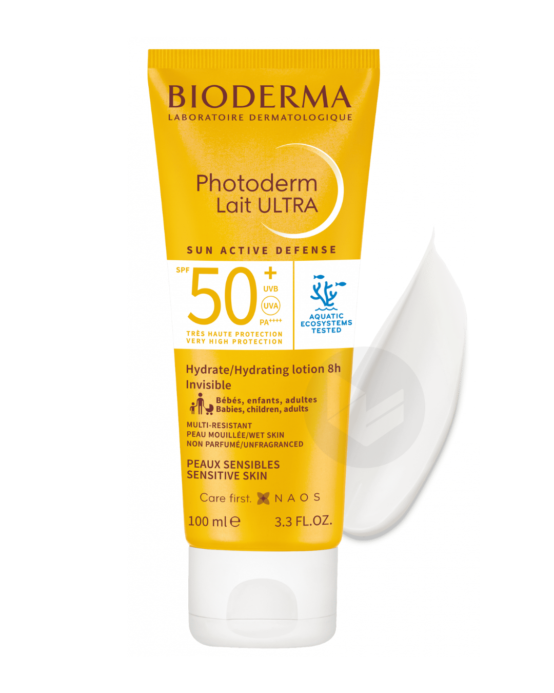 Bioderma-Photoderm-Lait-Ultra-Solaire-Spf50-100ml.png Bioderma Photoderm Lait Ultra Solaire Spf50+ 100ml – Image 1