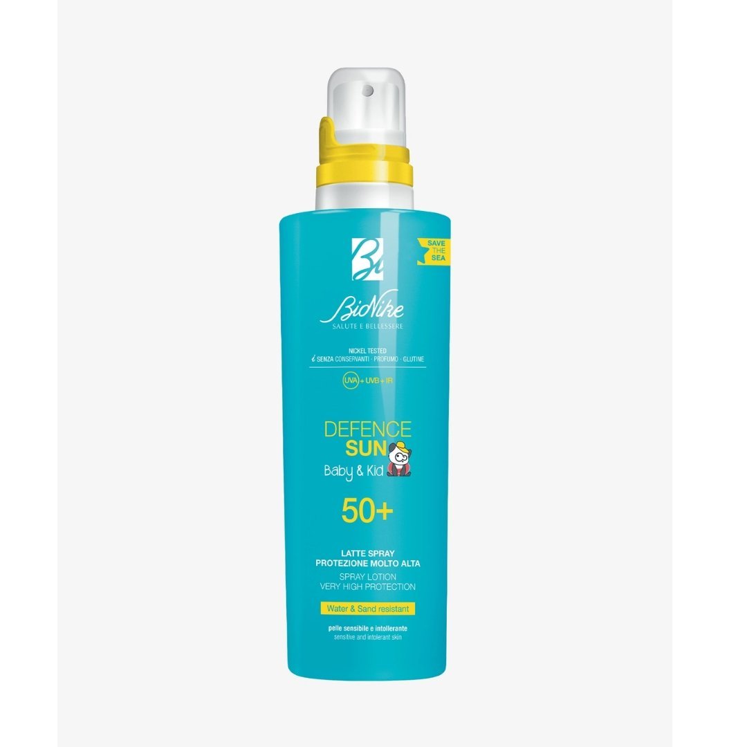 Bionike-Defence-sun-baby-kids-spray-lotion-50-200ml.jpg Bionike Defence Sun Baby & Kids Spray Lotion 50+ 200ml – Image 1