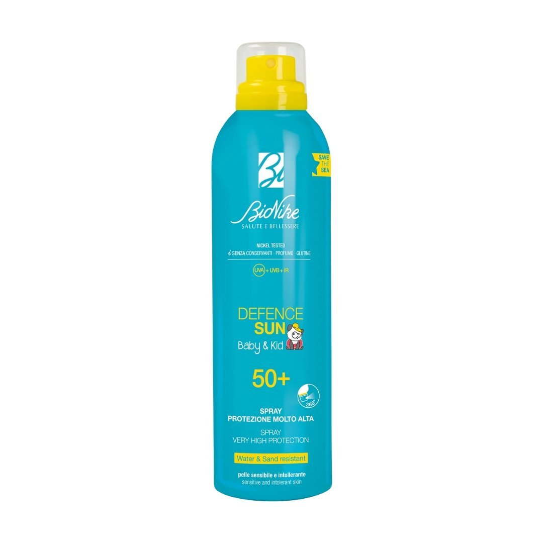 Bionike-Defence-sun-baby-kids-spray-transparent-50-200ml-1.jpg Bionike Defence Sun Baby & Kids Spray Transparent 50+ 200ml – Image 1