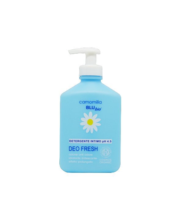 Camomilla-Blu-Deo-fresh-Nett-intime-ph-4.5-300ml-1.jpg Camomilla Blu Deo Fresh Nettoyant intime ph 4.5 300ml – Image 1