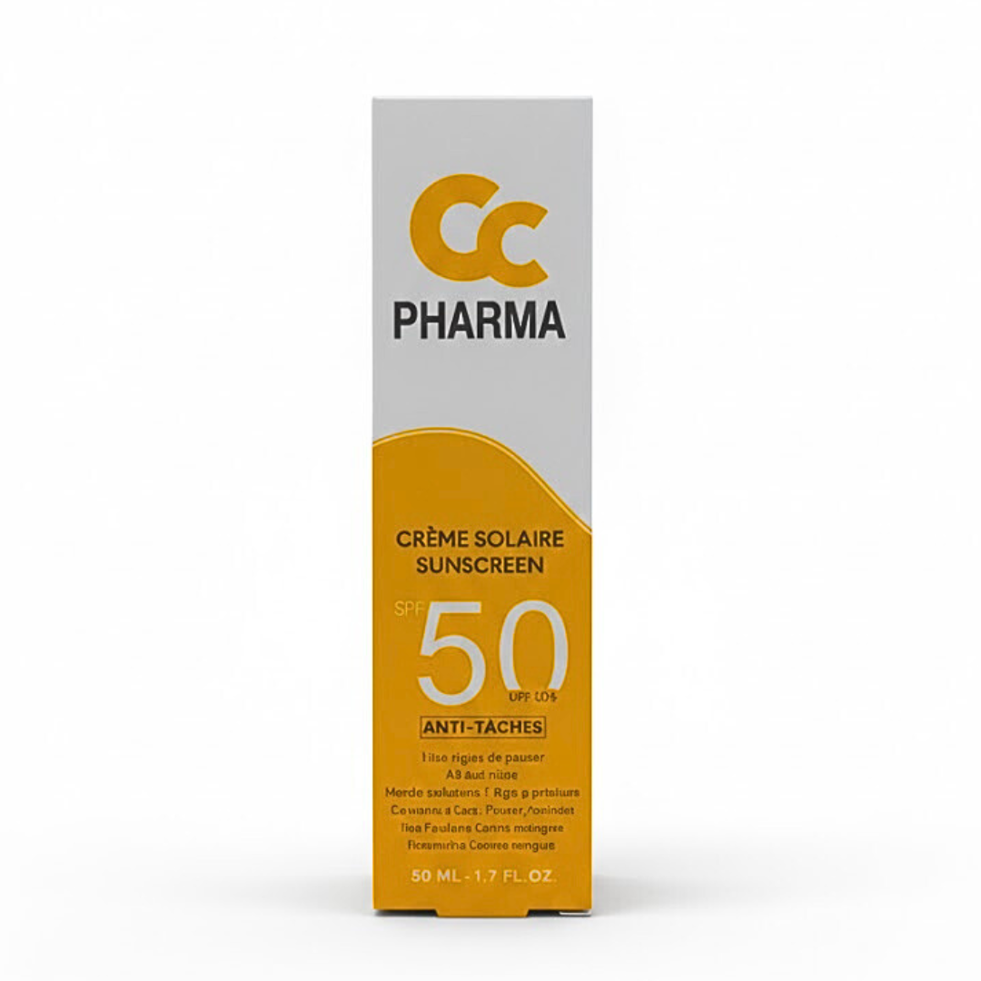 Cc-Pharma-Ecran-Solaire-Anti-tache-50ml-1.png Cc Pharma Ecran Solaire Anti-Tache 50ml – Image 1
