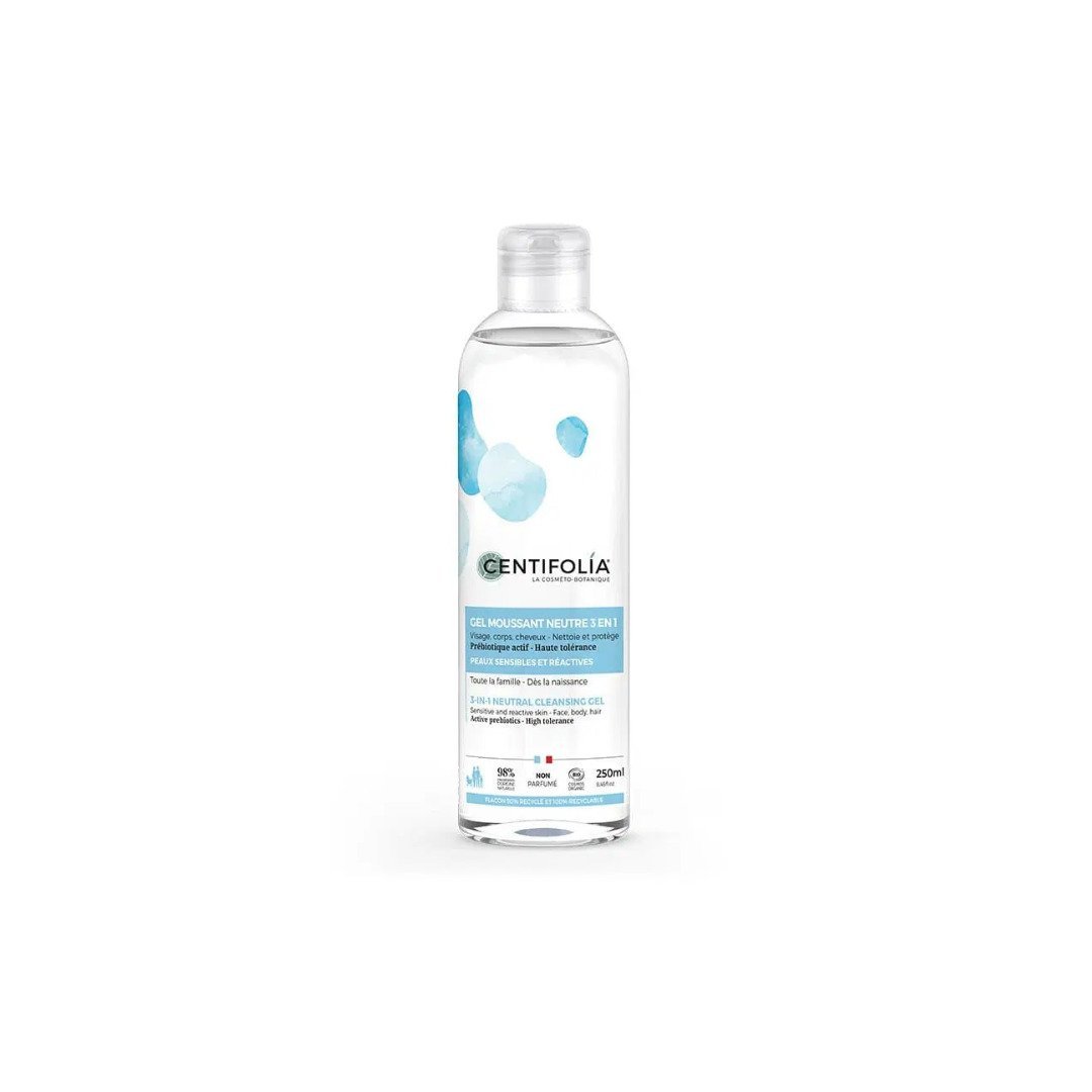 Centifolia-gel-moussant-neutre-3en1-prebiotics-250-1.jpg Centifolia Gel Moussant Neutre 3en1 Prebiotics 250ml – Image 1