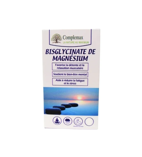 Complemax-Bisglycinate-De-Magnesium-30-Gelules-1.png Complemax Bisglycinate De Magnesium 30 Gelules – Image 1