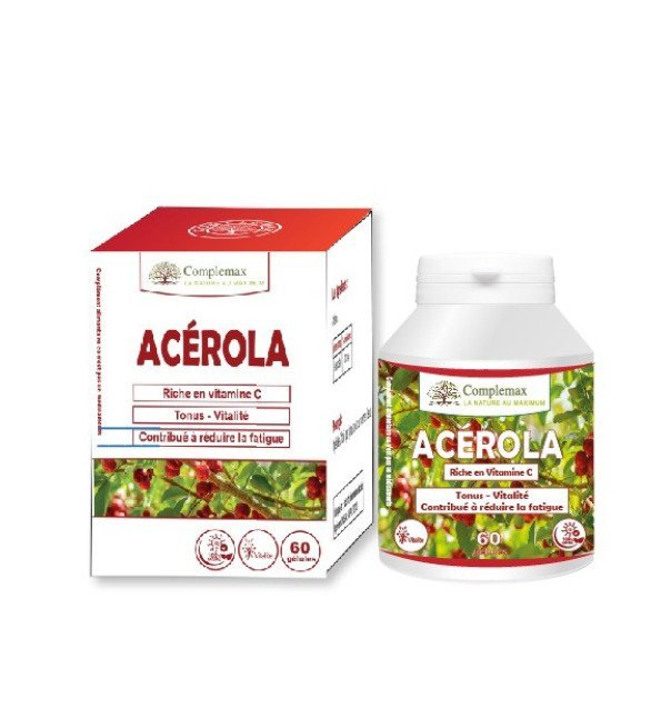 Complemax-acerola-500mg-60-gelules-1.jpg Complemax Acerola 500mg 60 gelules – Image 1