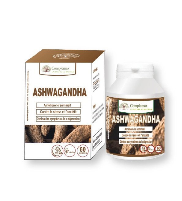 Complemax-ashwagandha-1.jpg Complemax Ashwaganda 60 Gelules – Image 1