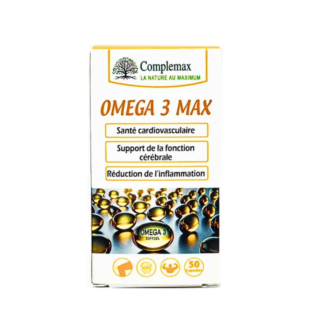 Complemax-omega3-max-50-gelules-1.png Complemax Omega3 Max 50 Gelules – Image 1