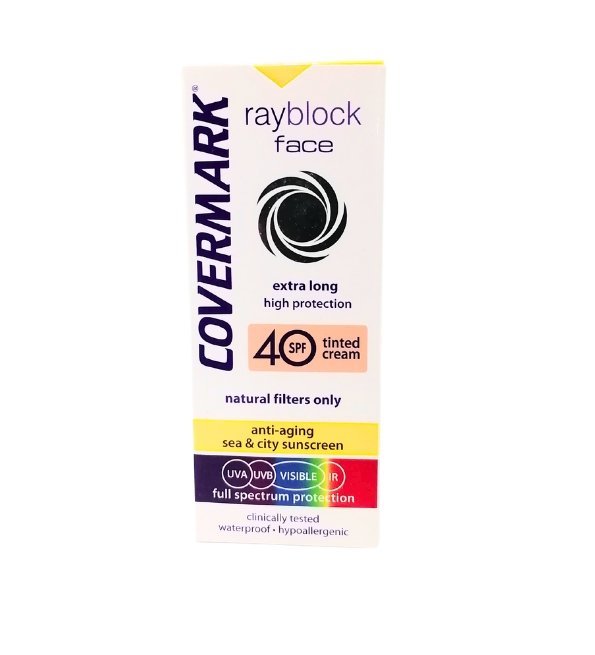Covermark-Rayblock-Face-Soft-Brown-spf40-50ml-1.jpg Covermark Rayblock Face Soft Brown spf40 50ml – Image 1
