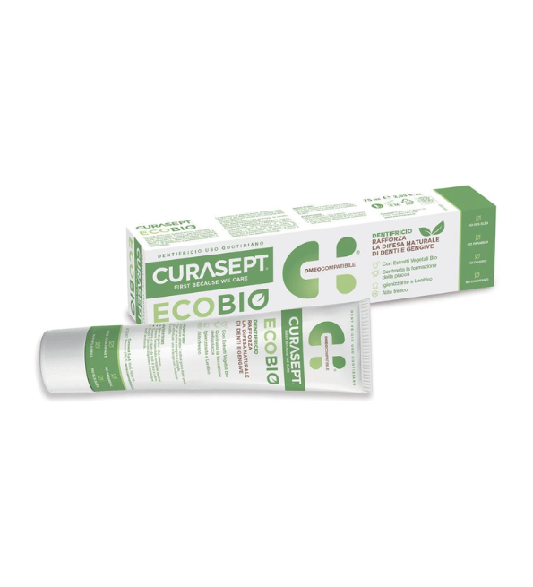 Curasept-Dentifrice-naturel-bio-EcoBio-75mL-.png Curasept Dentifrice naturel bio EcoBio 75mL – Image 1