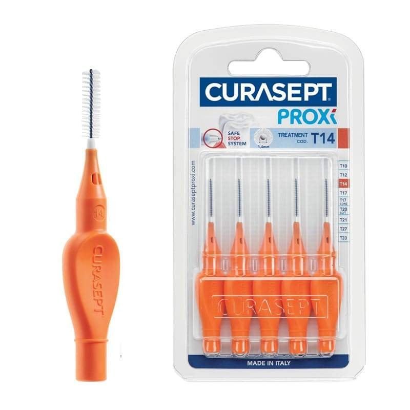 Curasept-Proxi-bid-T14-Cone-BEAUTYMALL-1.jpg CURASEPT Brossettes Interdentaires Proxi bid T14 Cone – Image 1