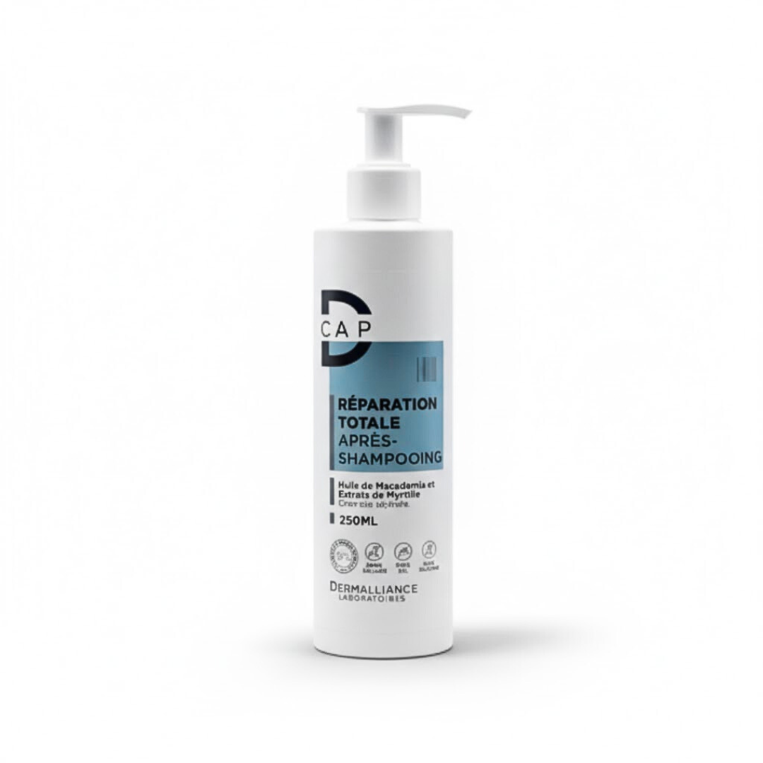 D-CAP-Apres-Shamp-Reparation-Totale-250ml-1.png D-CAP Apres Shampoing Reparation Totale 250ml – Image 1