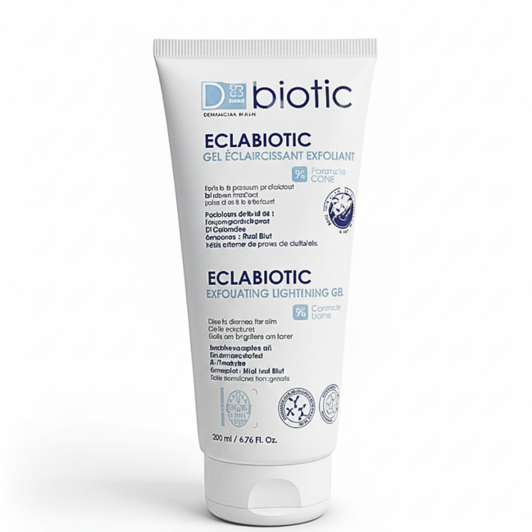 D-biotic-eclabiotic-gel-eclaircissant-exfoliant-200ml-1.png D-Biotic Eclabiotic Gel Eclaircissant Exfoliant 200ml – Image 1