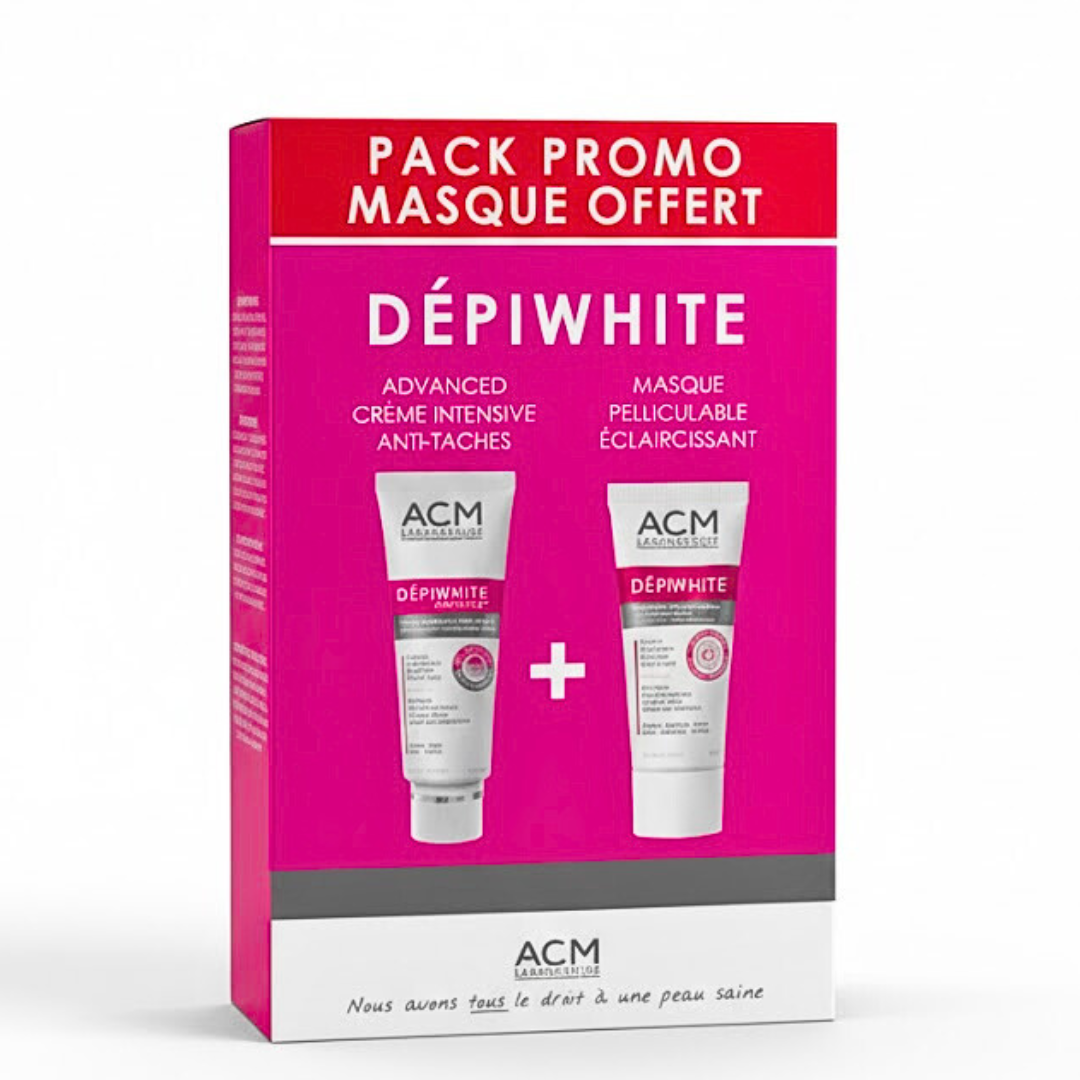 Depiwhite-Pack-promo-Advanced-cremeMasque-1.png ACM Depiwhite Advanced Creme + Masque Eclaircissant OFFERT – Image 1