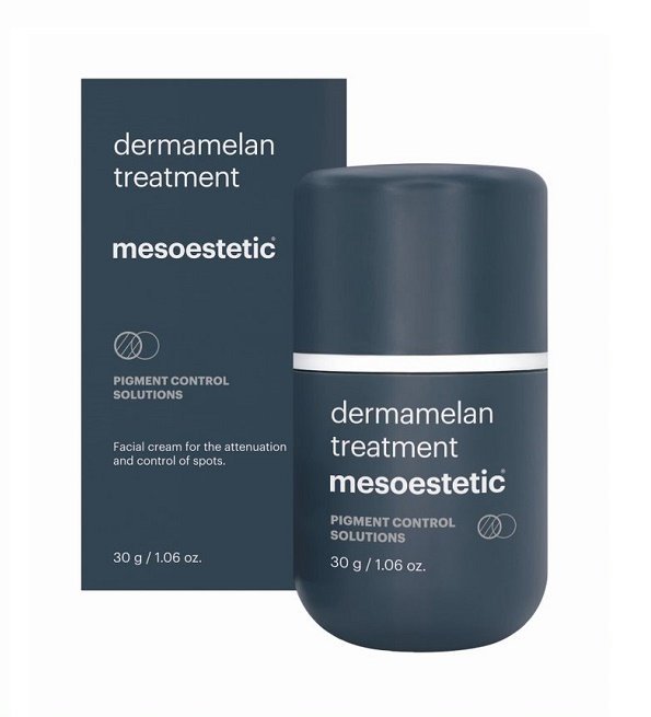 Dermamelan-2-Treatment-Depigmentatie-behandeling.jpg Mesoestetic Dermamelan Traitement Crème Visage - 30 G – Image 1