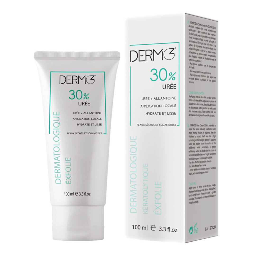 Dermoz-creme-Uree-30-125ml-1-1.png Dermoz Creme Uree 30% 125ml – Image 1