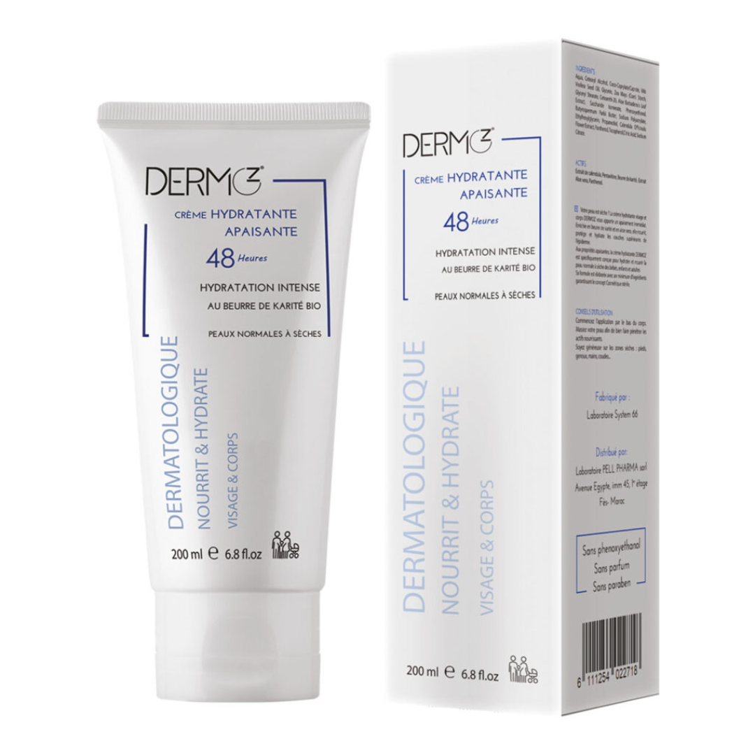 Dermoz-creme-hydratante-apaisante-Pns-50ml-1-1.png Dermoz Creme Hydratante Apaisante Peaux Normales a Seches 50ml – Image 1