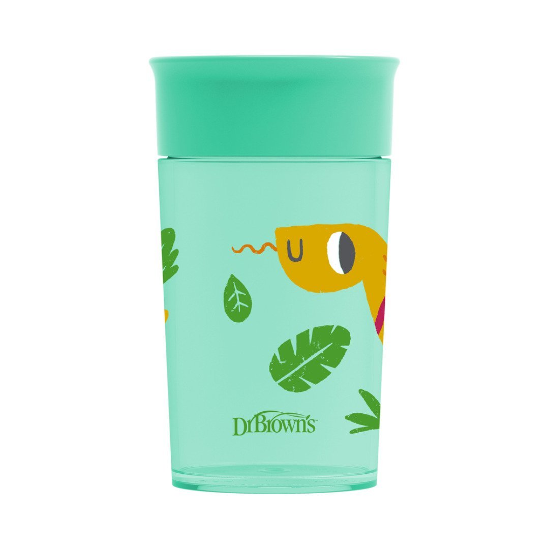 Dr-Browns-Goblet-vert-300ml-1.jpg Dr Brown’s Cheers 360° cup vert 300 ml – Image 1
