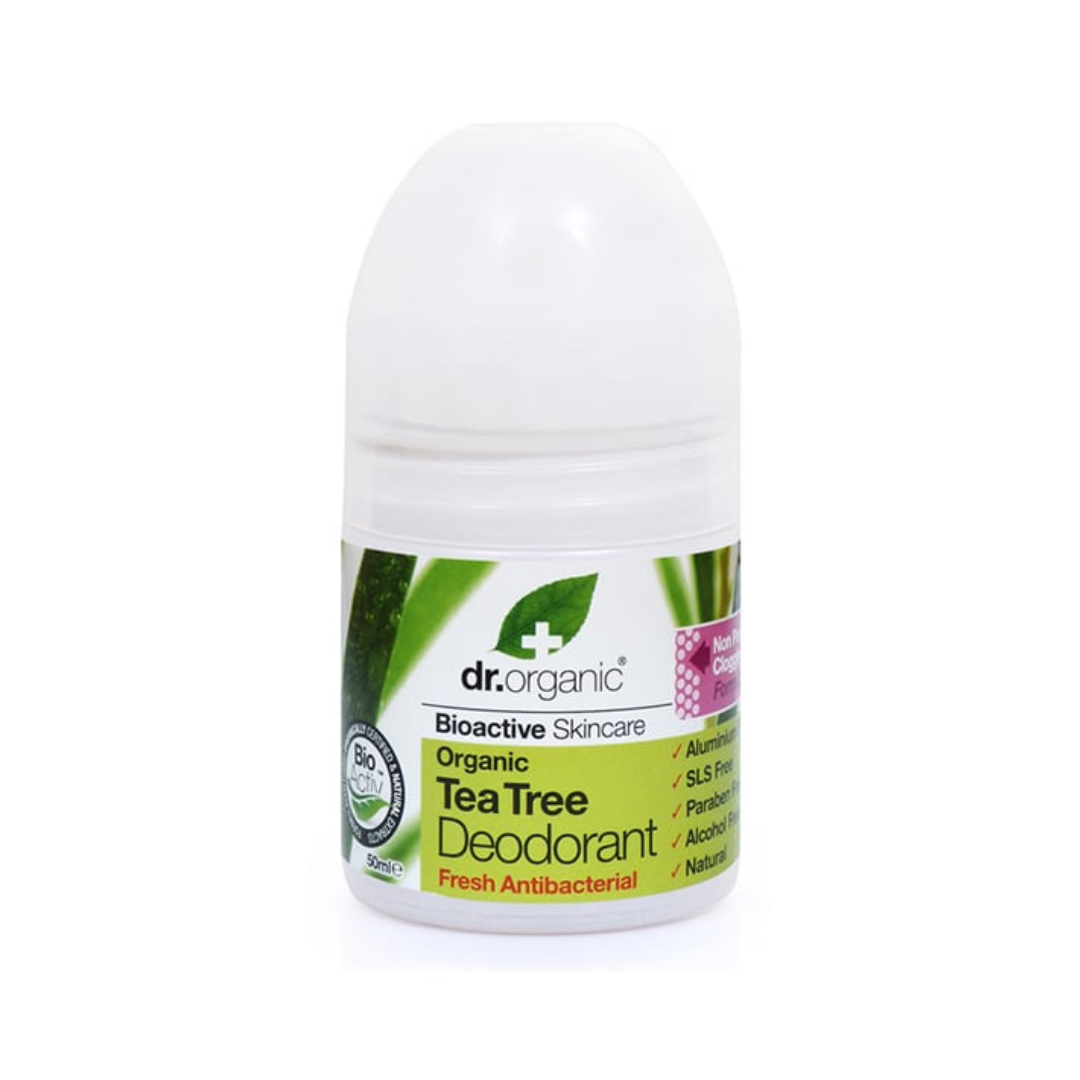 Dr-Organic-Deodorant-Tea-Tree-50Ml.png Dr Organic Déodorant Tea Tree 50Ml – Image 1