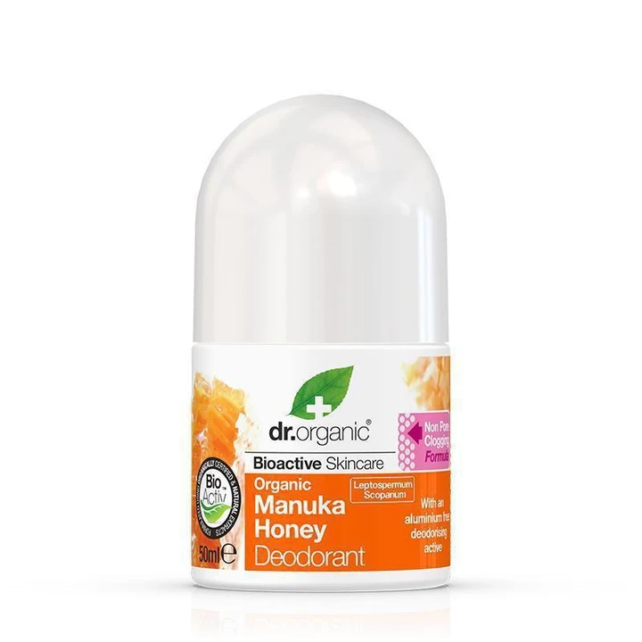 DrOrganic-Deodorant-Miel-de-Manuka-50Ml-1.png Dr Organic Déodorant Miel de Manuka 50Ml – Image 1