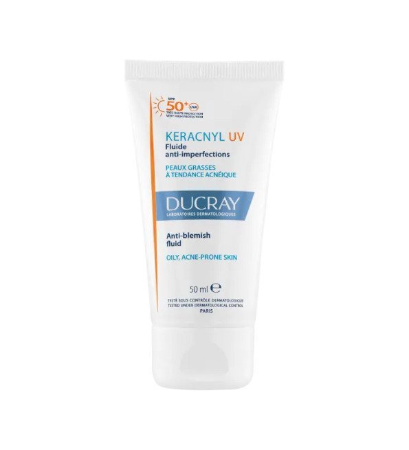 Duc-keracnyl-UV-fluide-anti-imperfection-50ml-1.jpg Ducray Fluide Anti-Imperfections KERACNYL UV 50 ml – Image 1