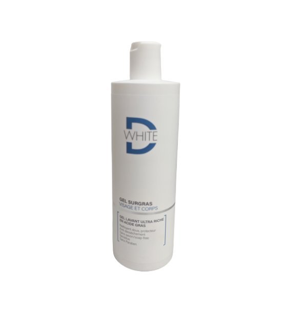 Dwhite-gel-surgras-400ml-1.jpg Dwhite Gel Surgras Visage & Corps 400ml – Image 1