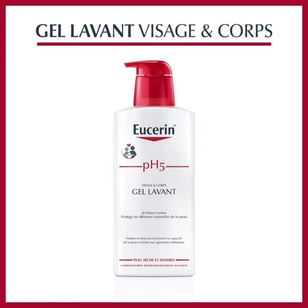 EUCERIN-pH5-Gel-Lavant-400-ml-1.jpg EUCERIN pH5 Gel Lavant - 400 ml – Image 1