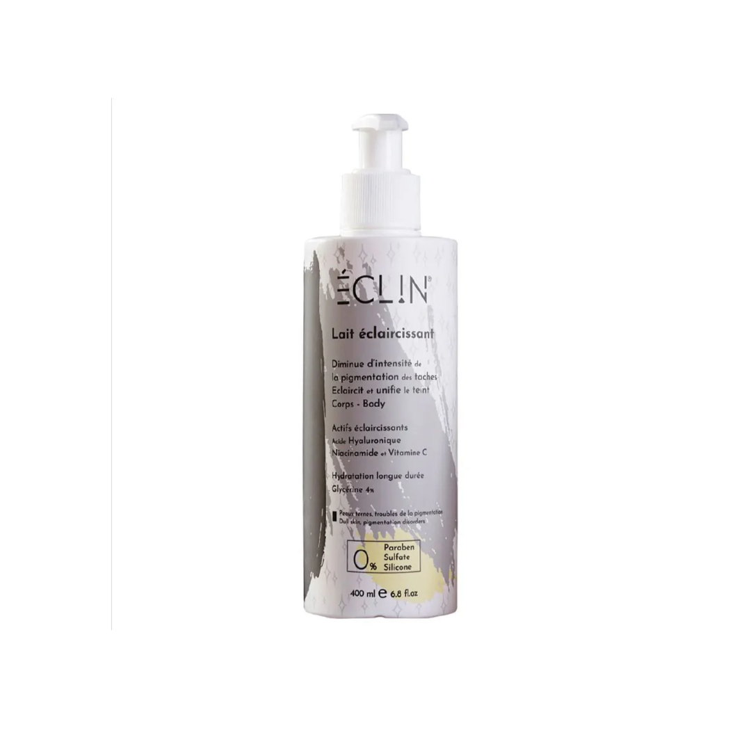 Eclin-Lait-Eclaircissante-400ml-2.png Eclin Lait Eclaircissante 400ml – Image 1
